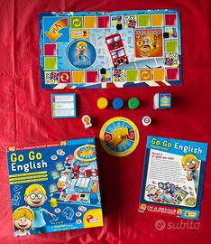 Gioco “Go Go English” imparare l’inglese Lisciani