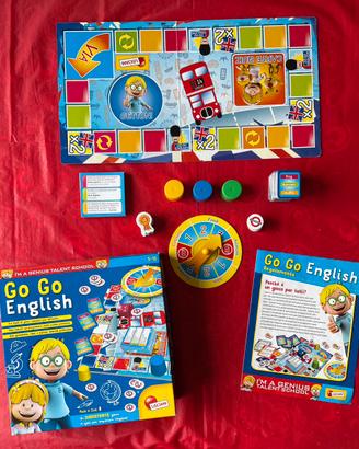 Gioco “Go Go English” imparare l’inglese Lisciani