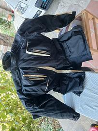 giacca Acerbis +casco HJC +sovrapantaloni+ stivale
