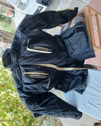 giacca Acerbis +casco HJC +sovrapantaloni+ stivale