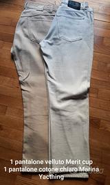 pantaloni unisex chiari