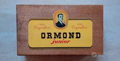 Scatola in legno cigarettes Ormond