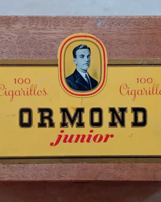 Scatola in legno cigarettes Ormond