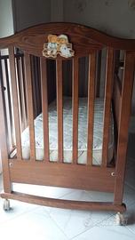 culla prenatal colore noce nuova