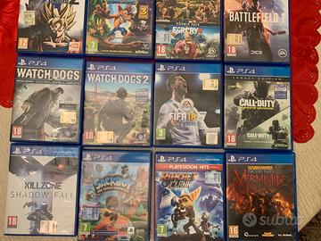 Lotto giochi PS4 originali usati – testati