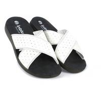 INBLU CIABATTE UOMO VA-25 BIANCO