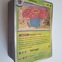 Mazzo 100+ carte Pokemon italiane tutte differenti