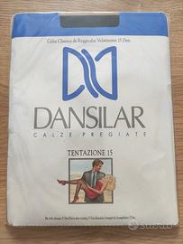 Calze reggicalze vintage DANSILAR Tentazione nylon