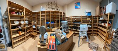 Scaffalatura componibile in legno