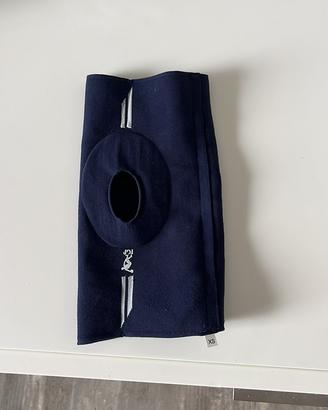 ginocchiera elastica con foro rotuleo