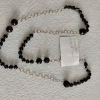 Collana in quarzo e occhio di tigre