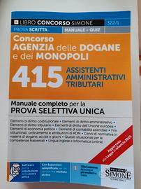 Libro concorso agenzia delle dogane e dei monopoli