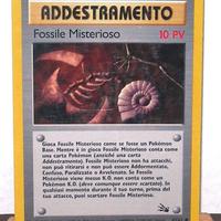 Carta Pokémon Fossile misterioso