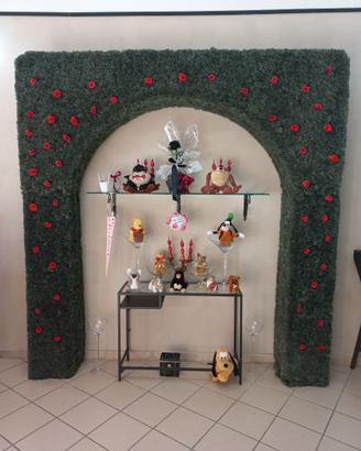 Arco 3D per arredo giardino o Allestimenti eventi