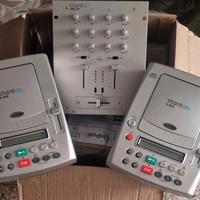 cdj con mixer audio