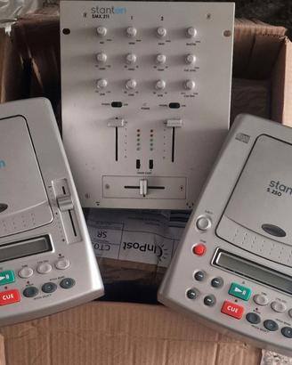 cdj con mixer audio