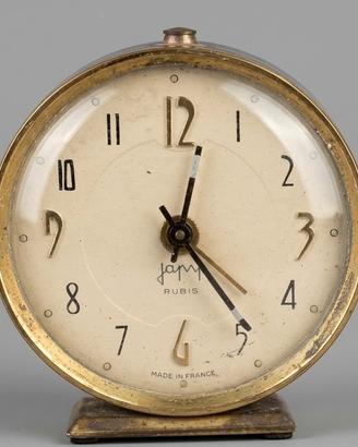 Sveglia Vintage Japy Rubis Made in France Orologio