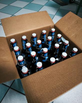 Bottiglie birra con tappo meccanico