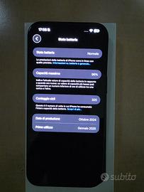 iPhone 16 pro max immacolato 