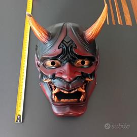 D Maschera Hannya originale giapponese con difetto