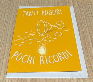 Malauguri biglietto auguri divertente nuovo