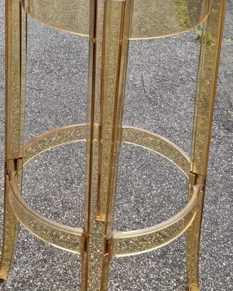 Kartell sgabelli Charles ghost gialli