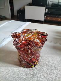 vaso di murano 11 cm altezza 