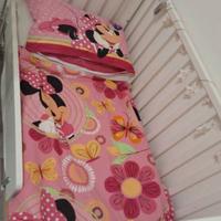 Lettino con sbarra 120x60 compreso di materasso