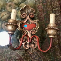 RARAappliquePARETEfinituraOROstileBAROCCOprimi900