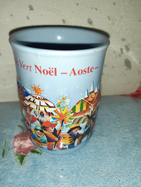 Tazza di natale mercatino Aosta