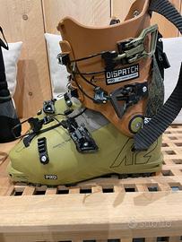 Scarponi scialpinismo k2 tg 26,5 flex130 last 100