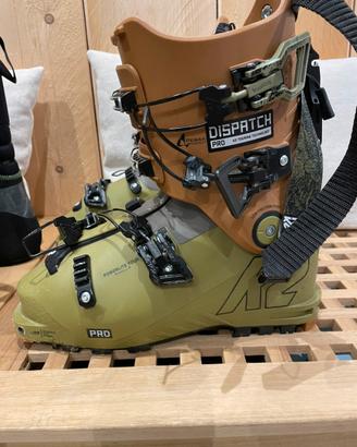 Scarponi scialpinismo k2 tg 26,5 flex130 last 100