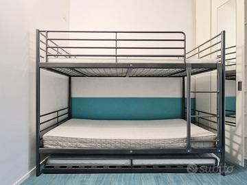 Letto a castello 3 posti Ikea