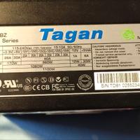 Alimentatore modulare ATX 1100 Watt Tagan PipeRock