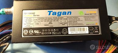 Alimentatore modulare ATX 1100 Watt Tagan PipeRock