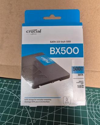 SSD Crucial BX500 500GB SATA III 2.5