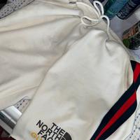 Pantaloncini the north face x gucci