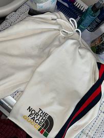 Pantaloncini the north face x gucci
