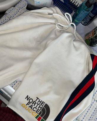 Pantaloncini the north face x gucci
