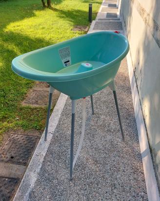 vaschetta bagno neonato con supporto
