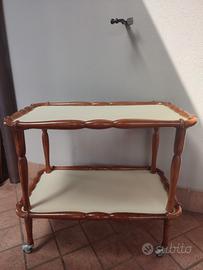 tavolini carrello anni 70 