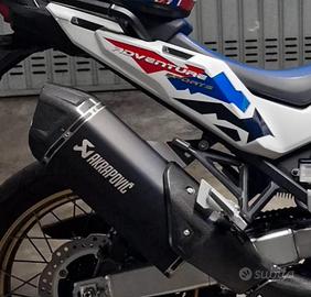 Scrarico akrapovic per Africa Twin