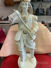 Statua Samurai in ceramica di Bassano