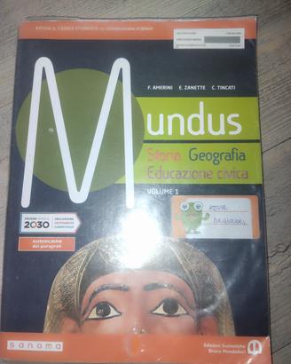 Mundus storia geografia edizione civica volume 1