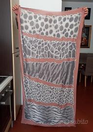 foulard scialle donna animalieu vintage 