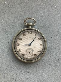 Orologio antico da taschino in argento