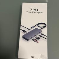 Hub multifunzione 7 in 1