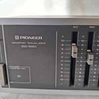 equalizzatore pioneer anni 80 ben tenuto funzionan