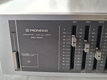 equalizzatore pioneer anni 80 ben tenuto funzionan