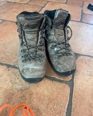 zamperland scarpe da trekking in cuoio 39